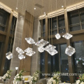 Crystal modern customizable chandelier pendant lamp